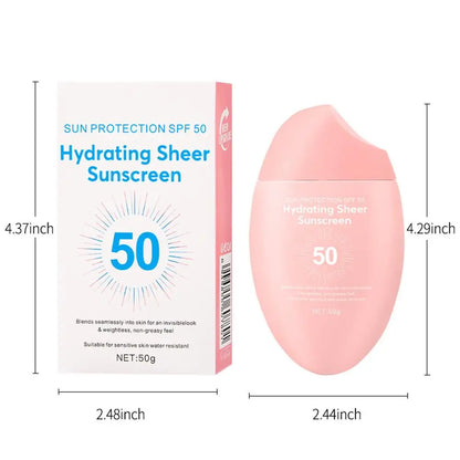 SPF50+ Facial & Body Sunscreen Cream