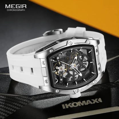 MEGIR Mechanical Skeleton Watch