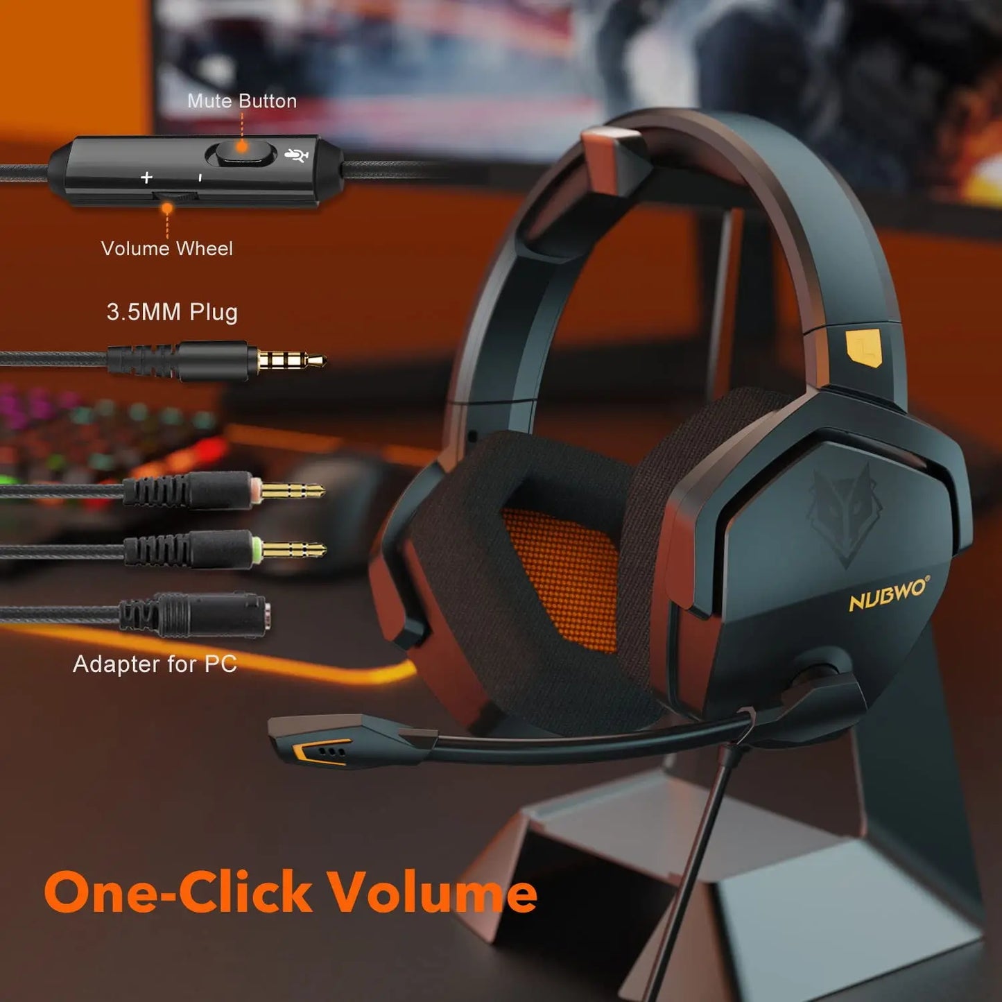 NUBWO Over-Ear Wireless