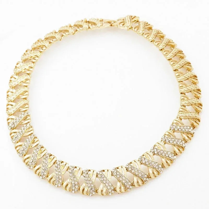 18K Gold-Plated Dubai Jewelry Set