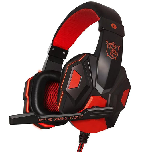 Wired Over-Ear Headphones with Mic Active Noise Cancellation