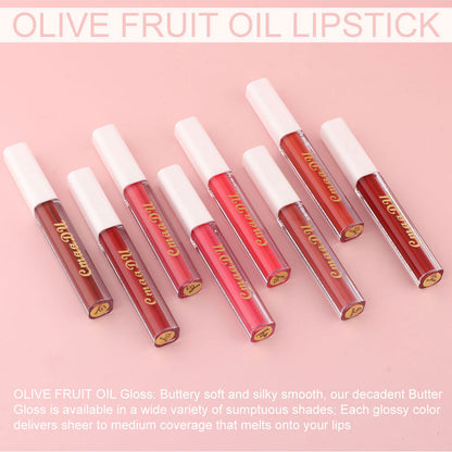 Long-Lasting, Waterproof Lip Gloss Set