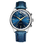 MOONBIFFY Leather Quartz Watch
