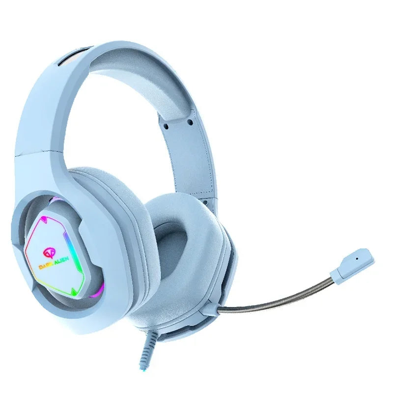 EOENKK Wired USB Gaming Headphones