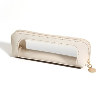 Portable PU Makeup Brush & Toiletry Organizer Bag