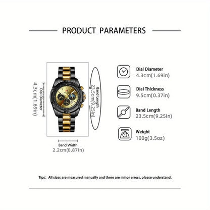 NOTIONR Fashion Alloy Quartz Watch