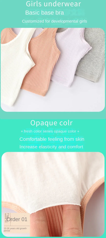 Soft Cotton Training Bras for Girls