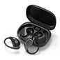 Bluetooth 5.4 Wireless Ear Hook Headphones with LED Display