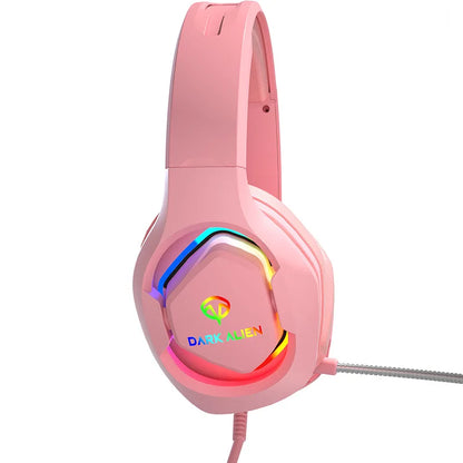 EOENKK Wired USB Gaming Headphones