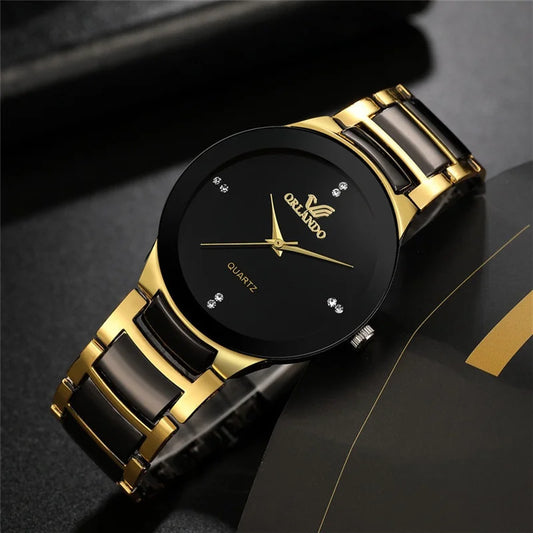 yolako Stainless Steel Quartz Watch