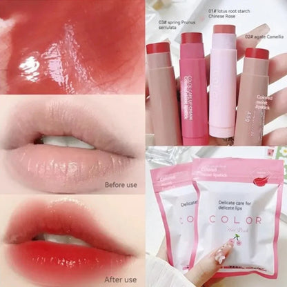 Korean 3-Color Lip Balm