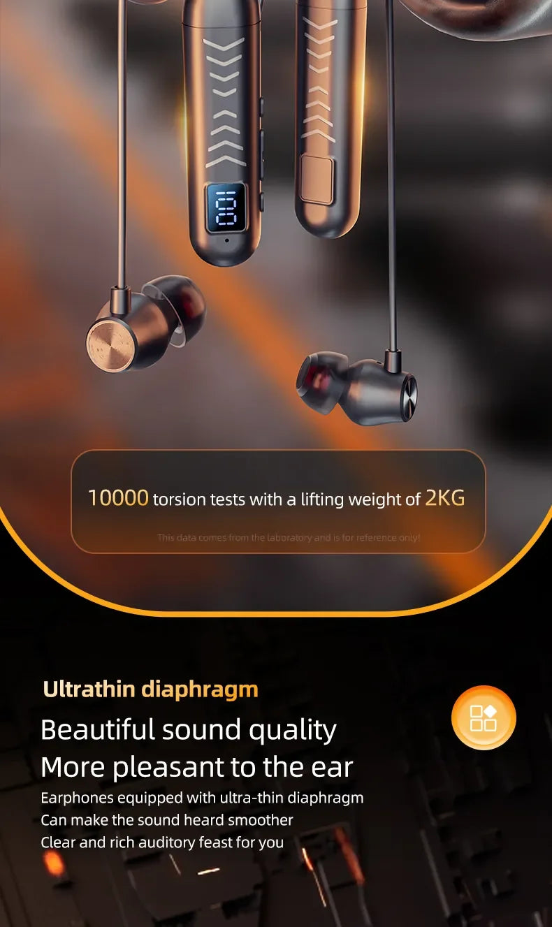 Wireless Bluetooth In-Ear Earphones with Mic