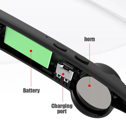 Wireless Ear Hook Earphones with Active Noise Cancellation & Waterproof Design, Bluetooth 5.0