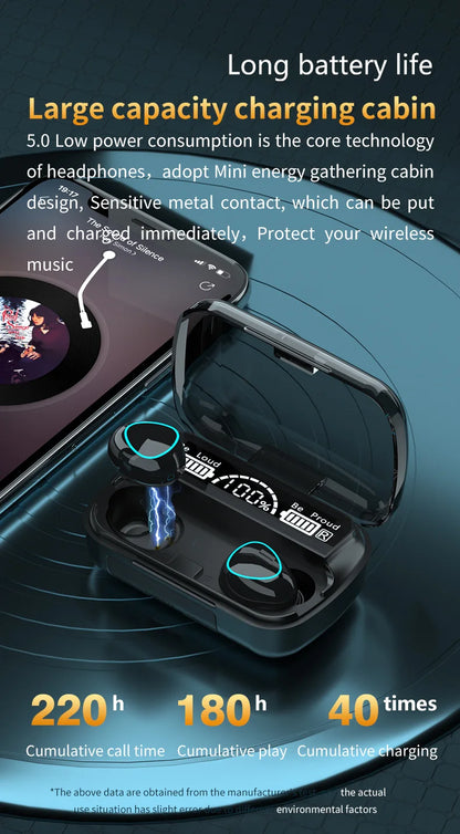 NoEnName_Null Wired In-Ear Wireless Bluetooth Headphones