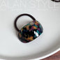 Semicircle Buckle Ponytail Holder