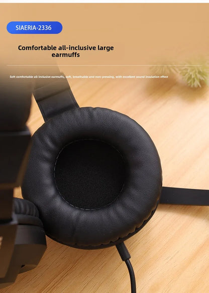 XIAOKOA Wired Over-Ear Headphones