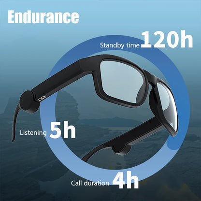Wireless Ear Hook Earphones with Active Noise Cancellation & Waterproof Design, Bluetooth 5.0
