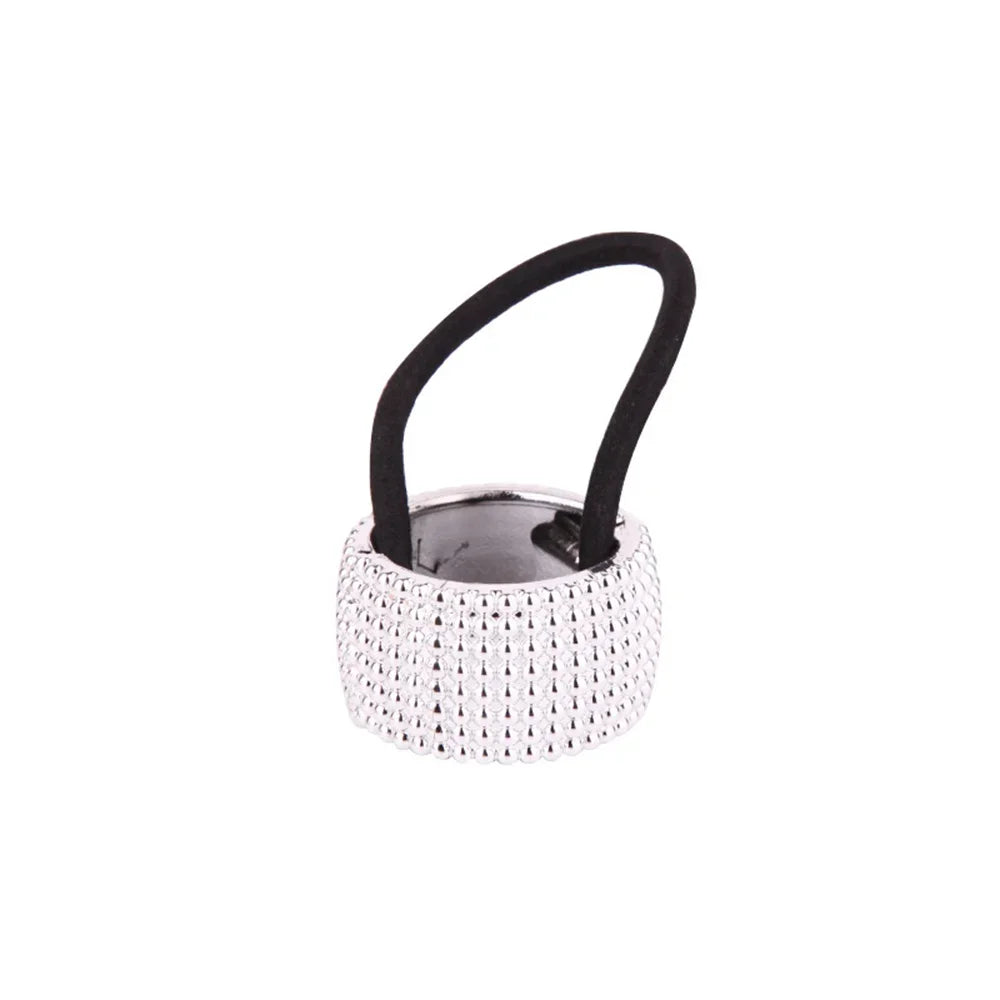Semicircle Buckle Ponytail Holder