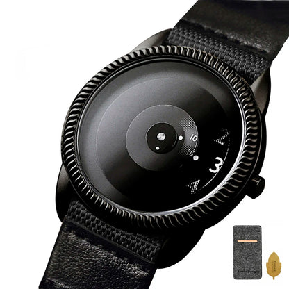 Enmex Casual Canvas Strap Watch
