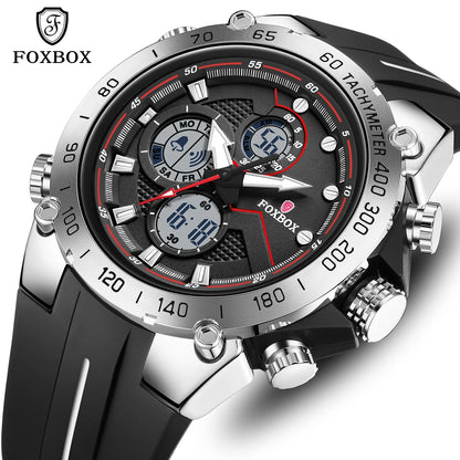 LIGE Dual Display Sports Watch