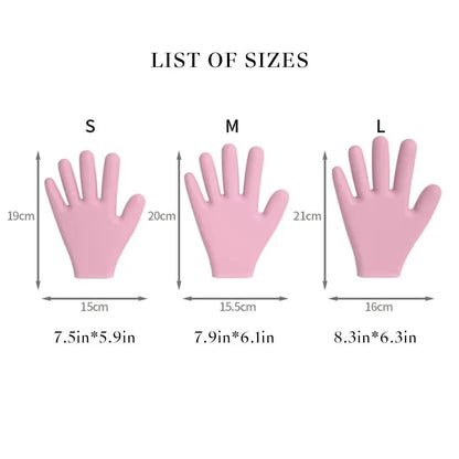 Anti-Slip Silicone Moisturizing Gloves
