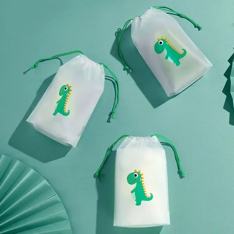 Cute Cartoon Transparent Travel Cosmetic Bag