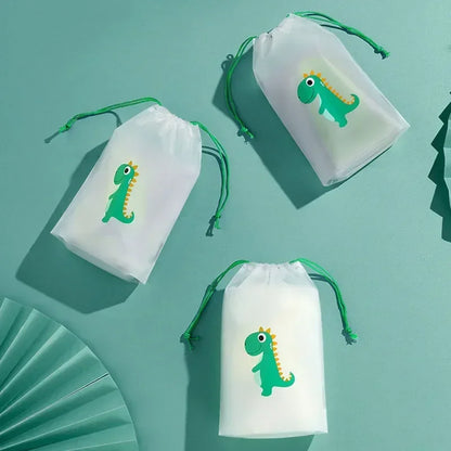 Cute Cartoon Transparent Travel Cosmetic Bag
