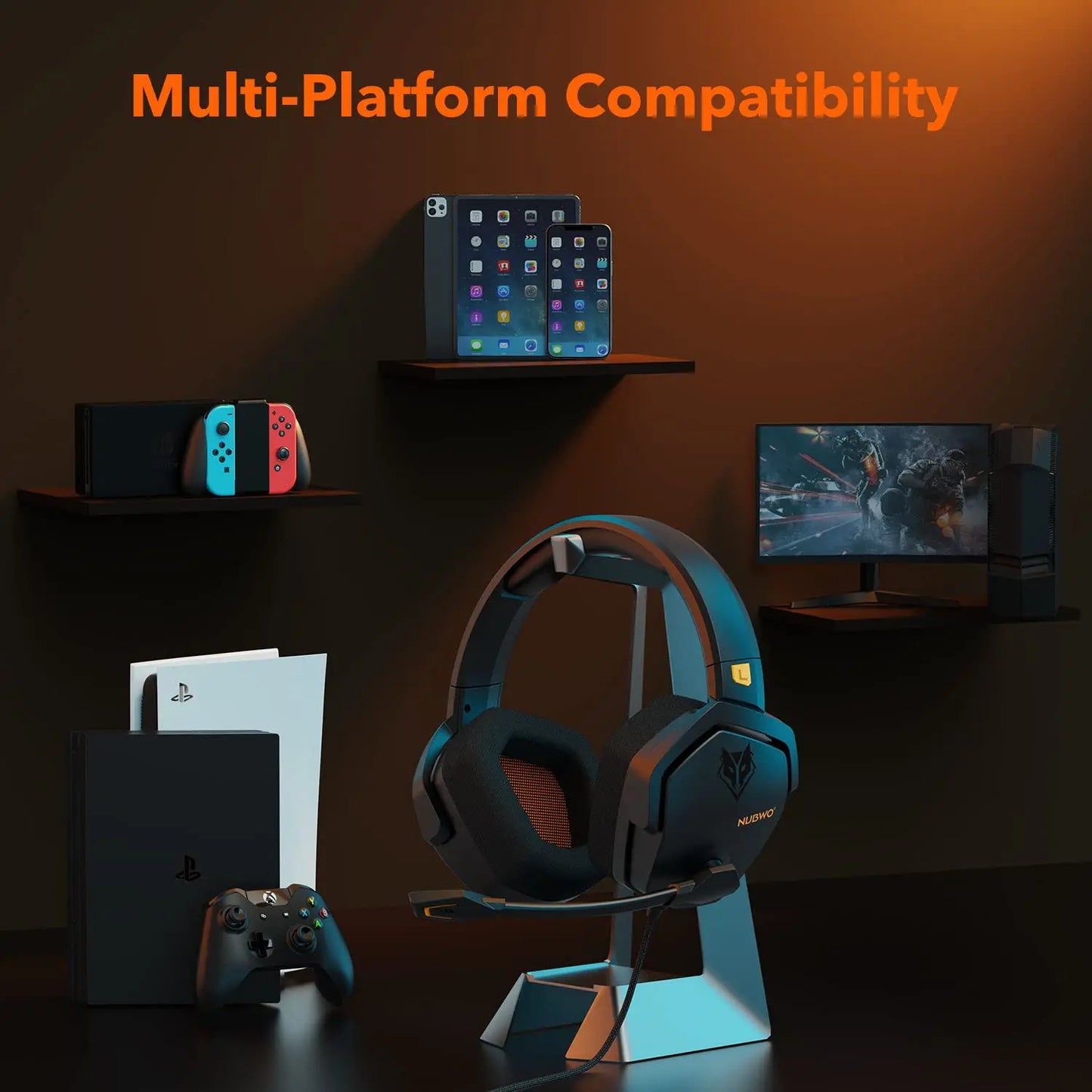 NUBWO Over-Ear Wireless
