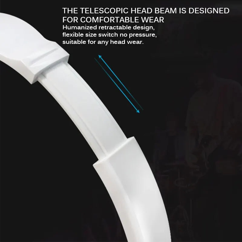 Wired Over-Ear Headphones with Microphone