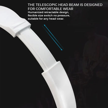 Wired Over-Ear Headphones with Microphone