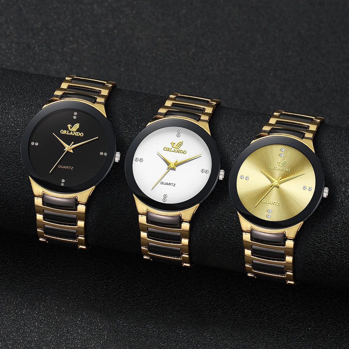 yolako Stainless Steel Quartz Watch
