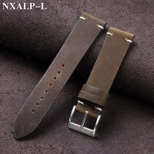 Premium Genuine Leather Watch Strap