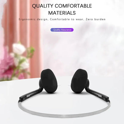 CUJMH Over-Ear Wired Headphones with Active Noise Cancellation & Balanced Armature Sound