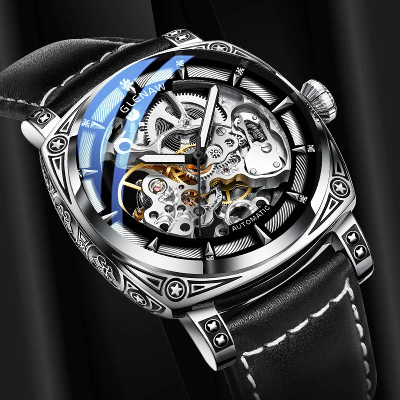 GLENAW Luxury Automatic watch