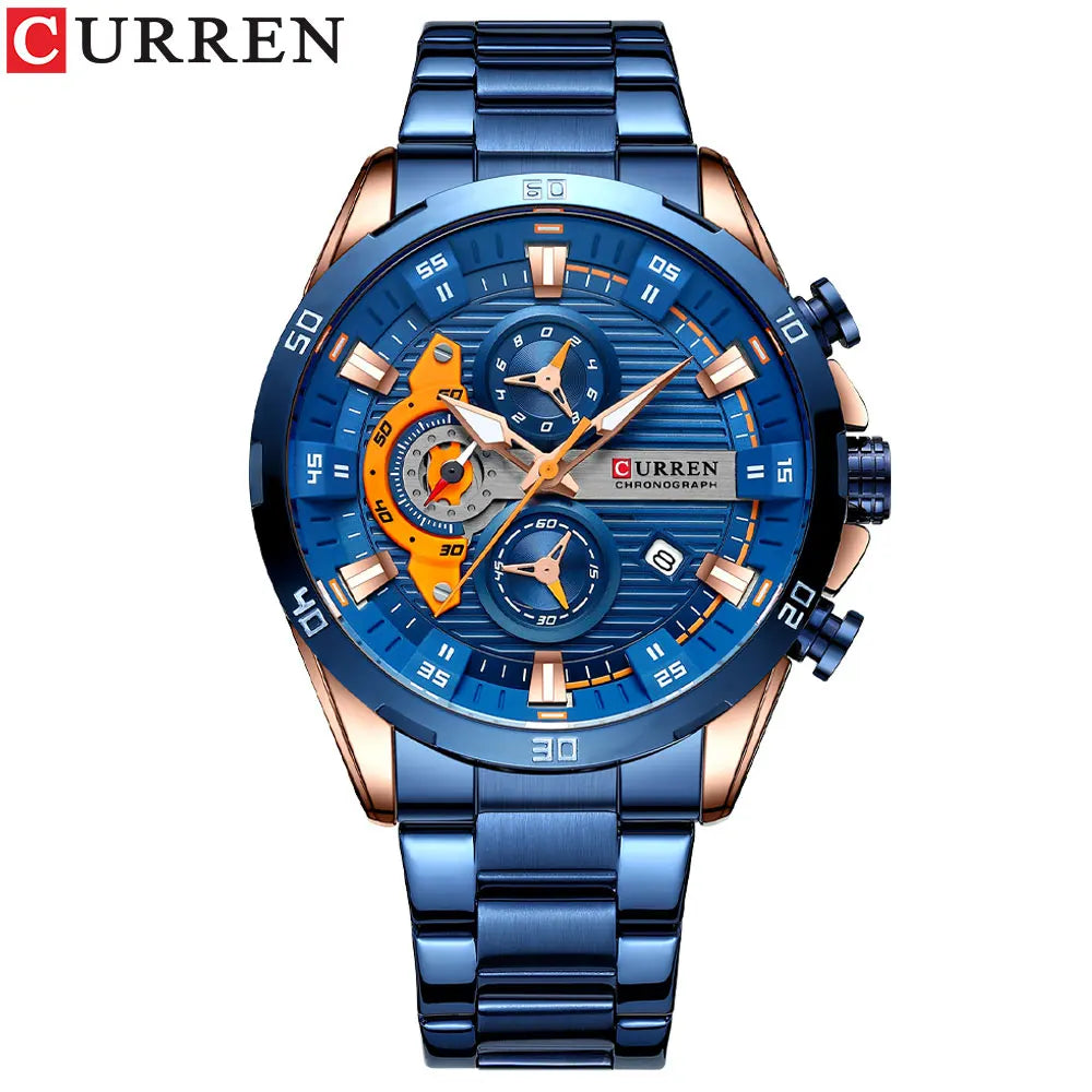 Curren Fashion Round  Watch