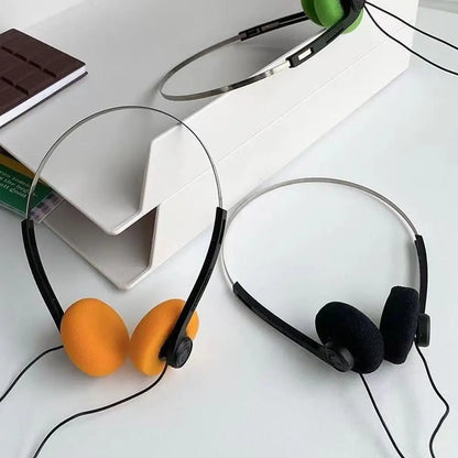 CUJMH Over-Ear Wired Headphones with Active Noise Cancellation & Balanced Armature Sound
