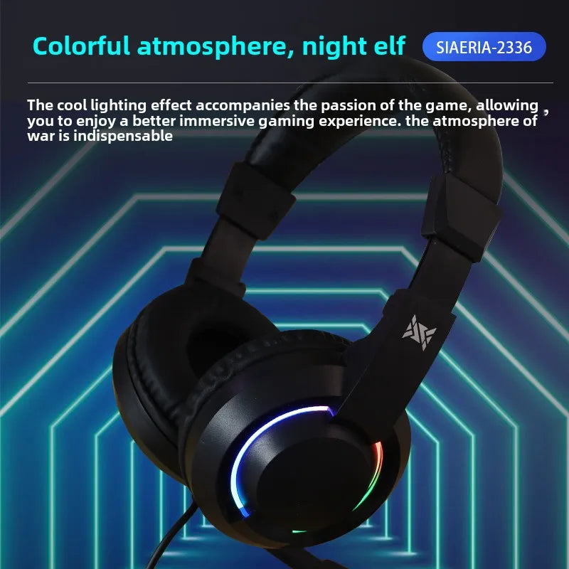 XIAOKOA Wired Over-Ear Headphones