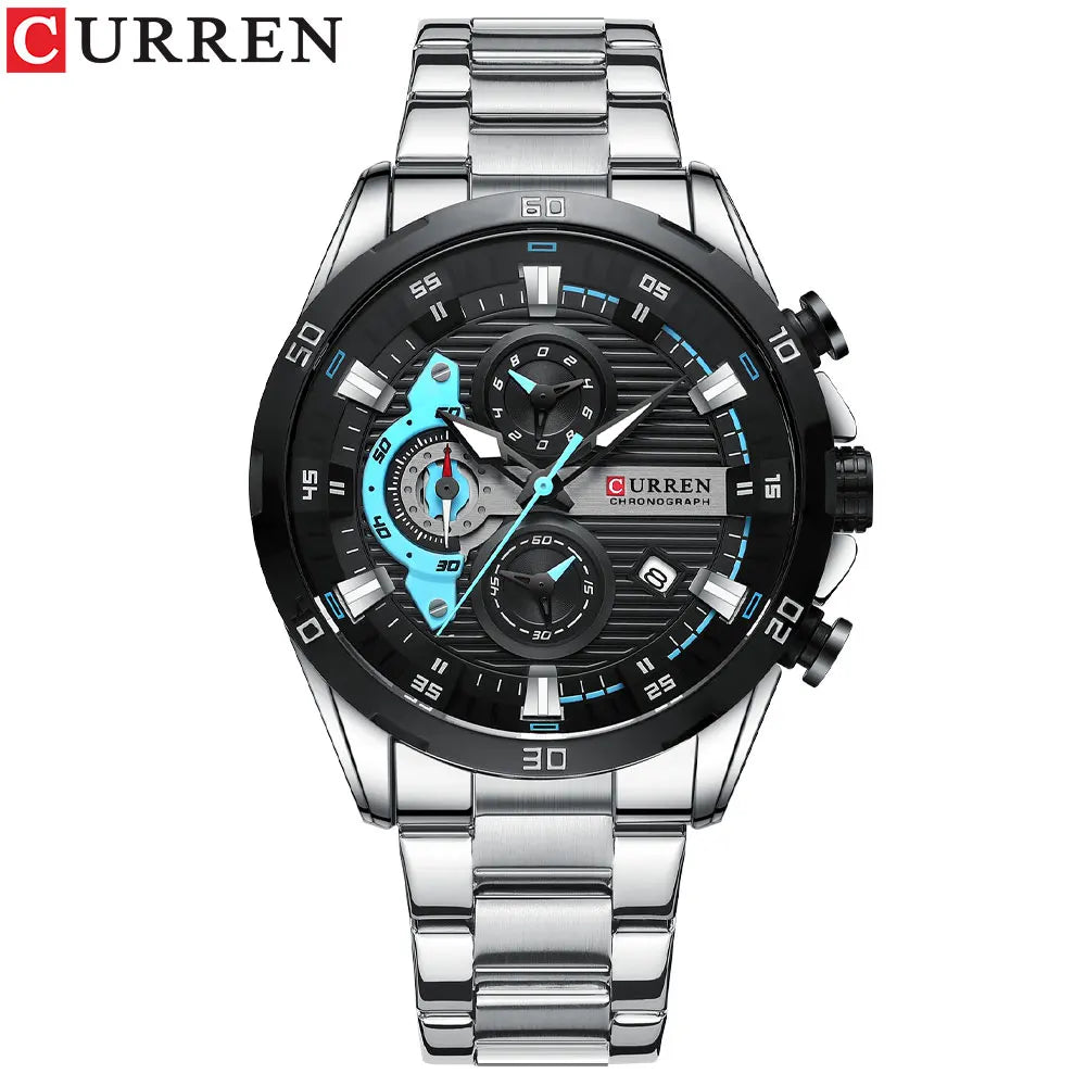 Curren Fashion Round  Watch