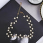 Elegant Korean Pearl Choker