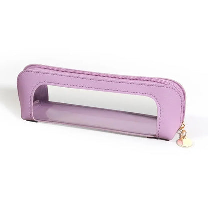 Portable PU Makeup Brush & Toiletry Organizer Bag