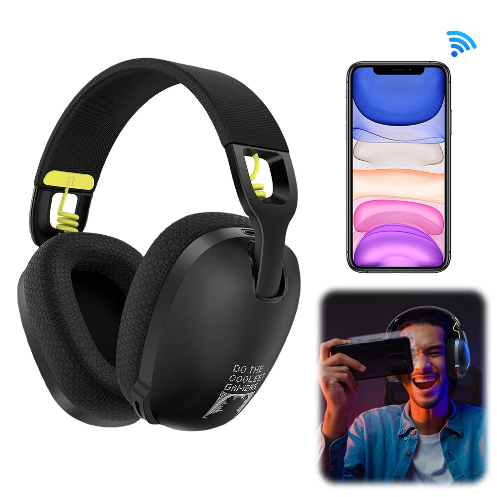 ALLOYSEED Wireless & Wired Headphones with Active Noise Cancellation & Hybrid Sound Technology