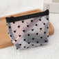 Clear Mesh Cosmetic Bag