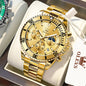 OLEVS Watch with Moon Phase & Date