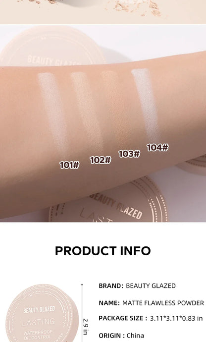 BEAUTY GLAZED Matte Face Powder