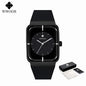 WWOOR Luxury Rectangle Silicone Watch