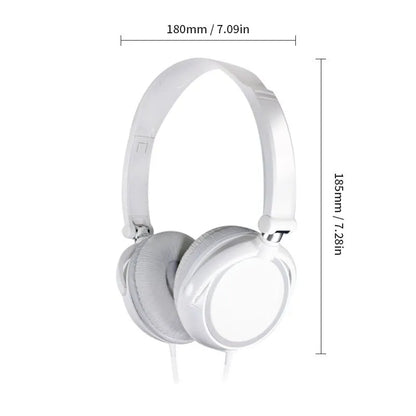 Wired Over-Ear Headphones with Microphone