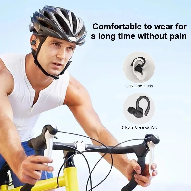 Bluetooth 5.3 Wireless Earphones with Voice Assistant & Wireless Charging