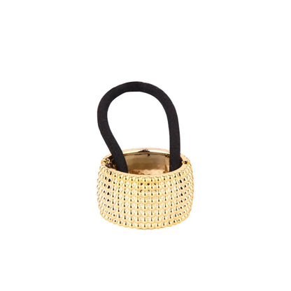 Semicircle Buckle Ponytail Holder