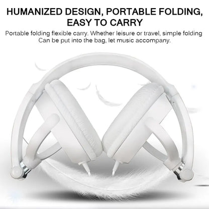 Wired Over-Ear Headphones with Microphone