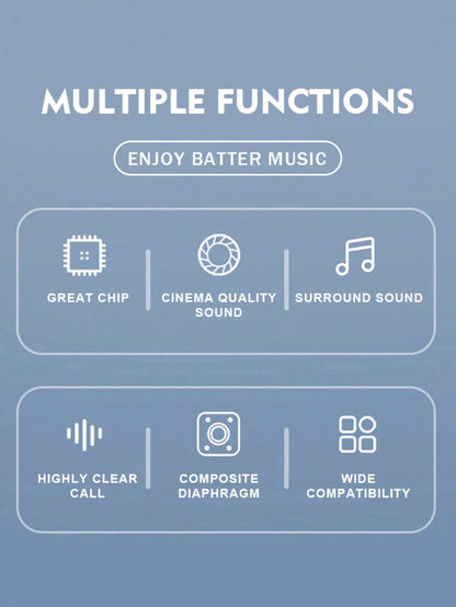 Wireless In-Ear Bluetooth Headphones with Active Noise Cancellation